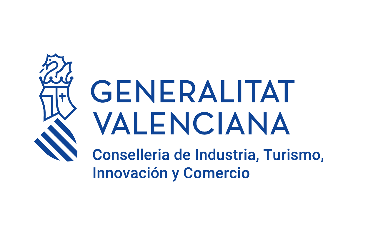 Logo Generalitat Valenciana - Conselleria de Industria, Turismo, Innovación y Comercio
